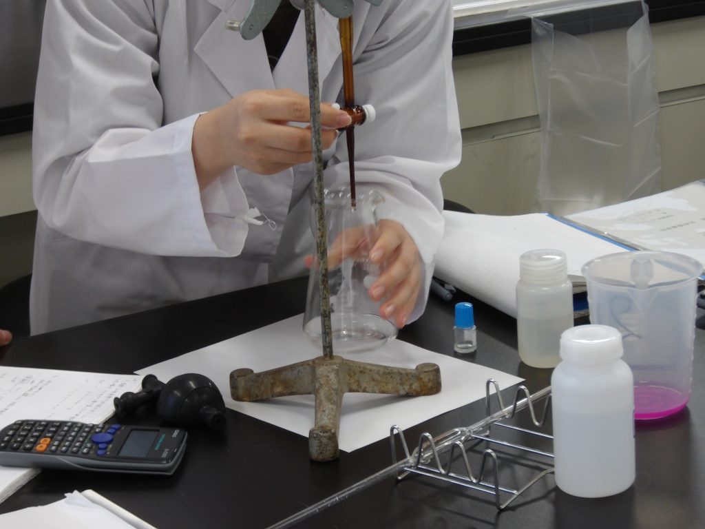 化学実験リポート-13　「食酢中の酢酸の定量」